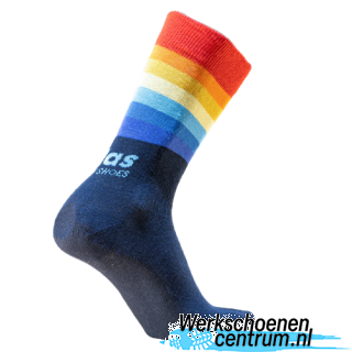 Atlas Rainbow Workwear Werksok Multicolor