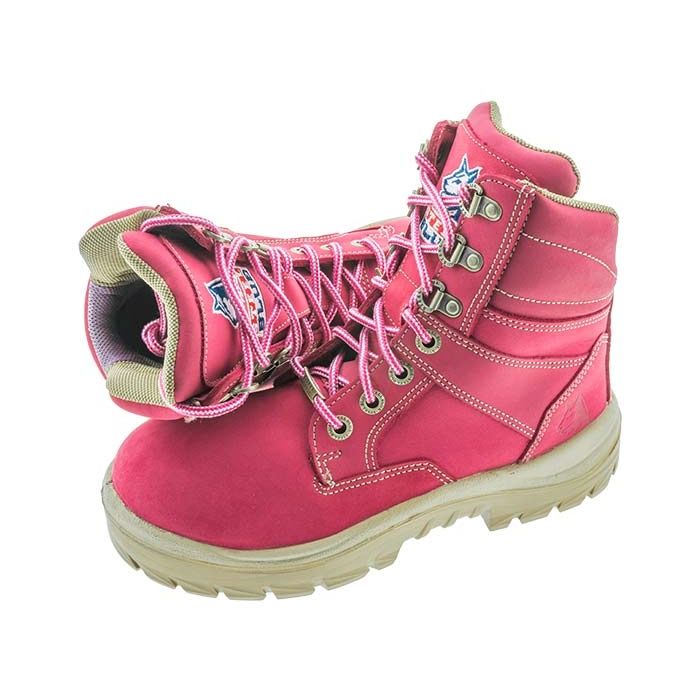 Afstudeeralbum Springen Niet verwacht Werkschoenen Steel Blue Southern Cross Ladies Pink S3 SRC